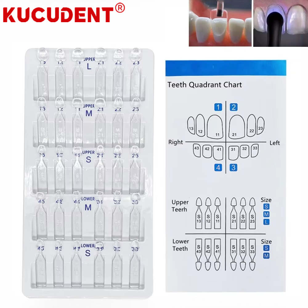 30Pcs/Set Dental Veneer Mould  - Teeth Whitening Moulds recension och pris