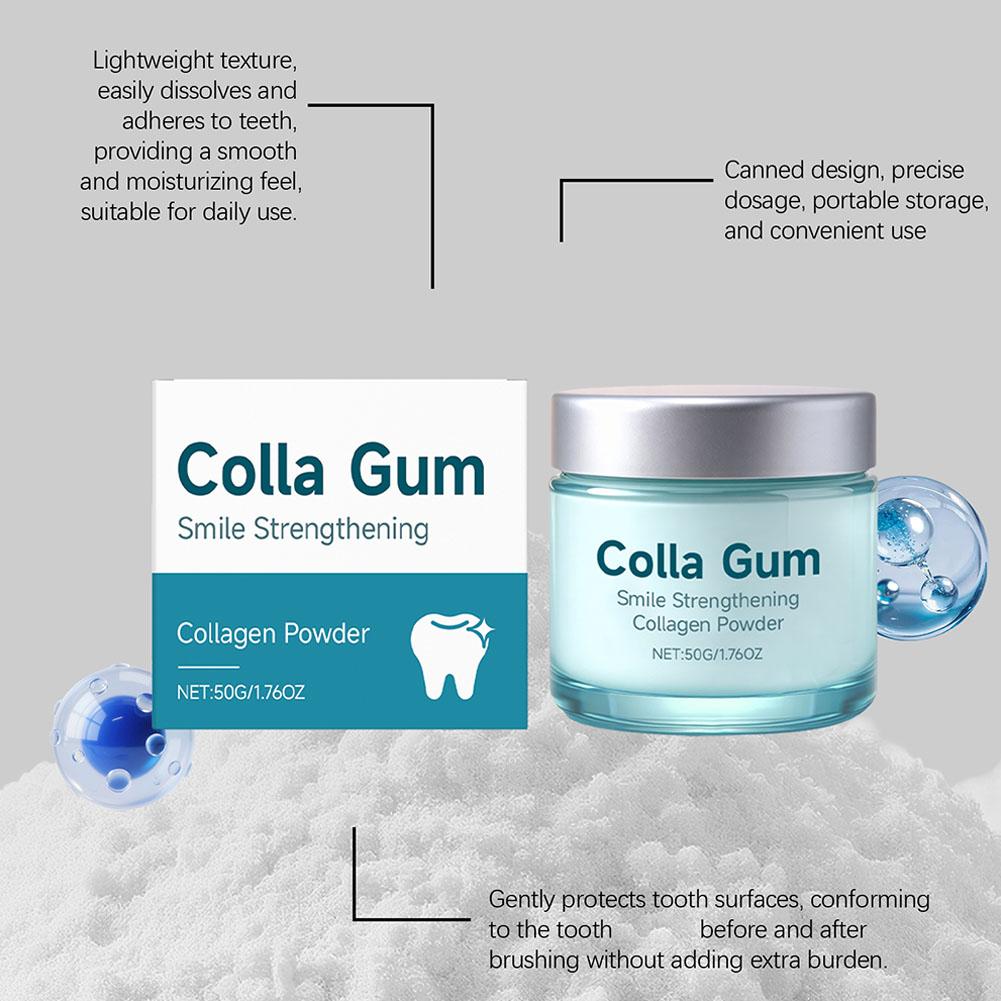 Collagen Tooth Powder Brighten - Teeth Whitening Near Me recension och pris
